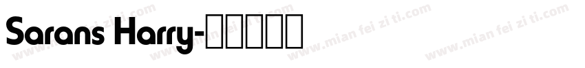 Sarans Harry字体转换